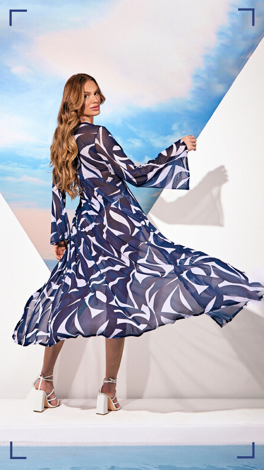 Long Dress High Sea