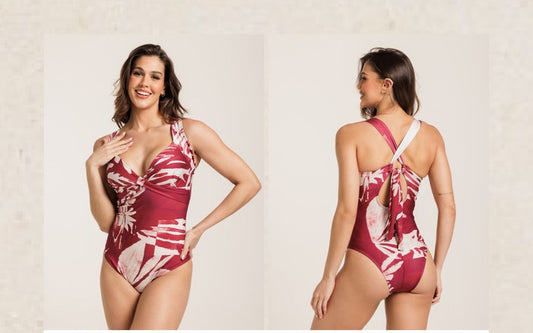 Swimsuit Wrap LOW -Cup Swimsuit SEA